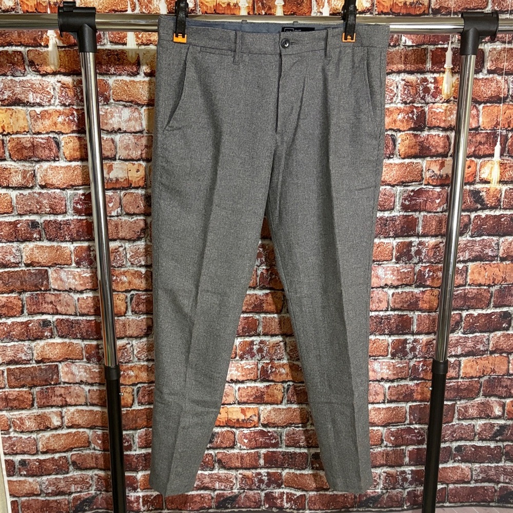 Gap Wool slim Men's Gray Dress Pants 33 x 30